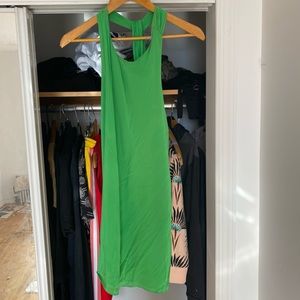 Hot Authentic alice + olivia Green Silk Dress Size Medium